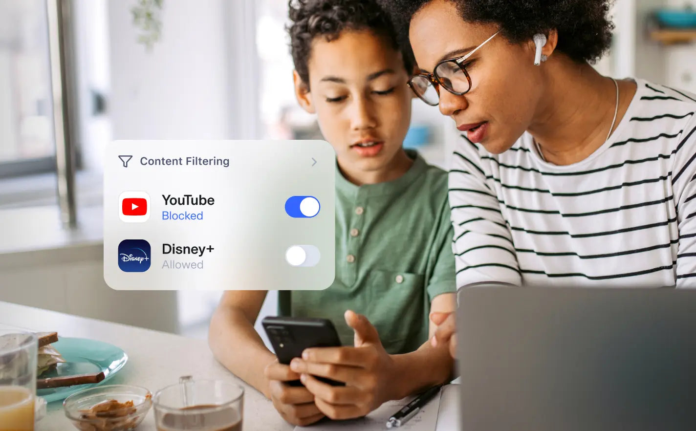 Block apps & sites